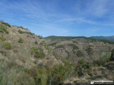 Meandros del Lozoya - Presa de la Parra; viajes singles puente de diciembre valverde de los arroyos 